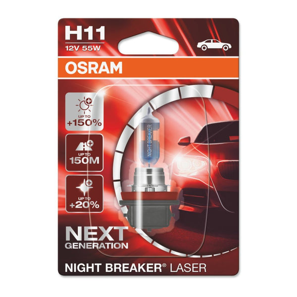 H11 Night Breaker LASER NEXT GENERATION +150%