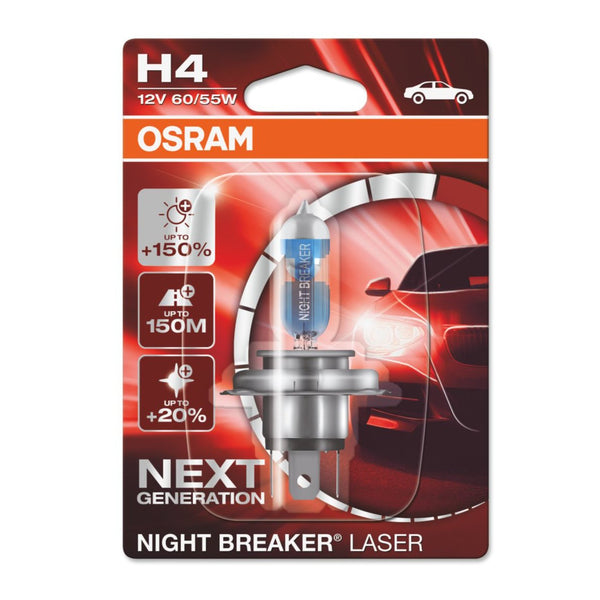 H4 Night Breaker LASER NEXT GENERATION +150%
