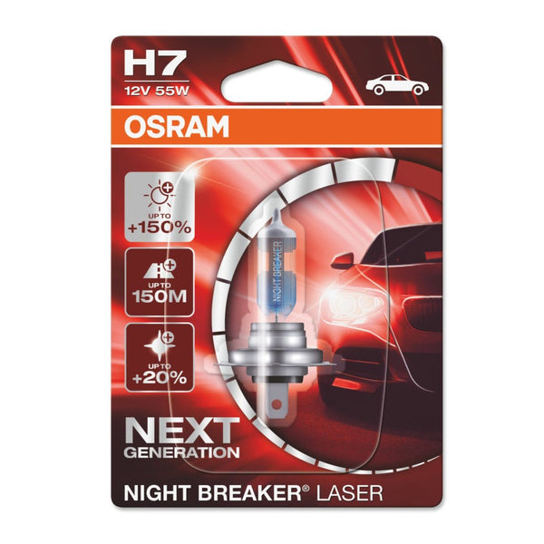H7 Night Breaker LASER NEXT GENERATION +150%