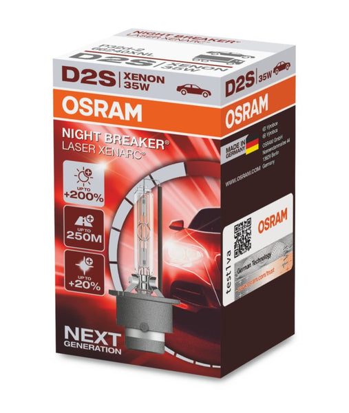 OSRAM D2S XENARC Night Breaker LASER 4500K Xenon Light Bulb